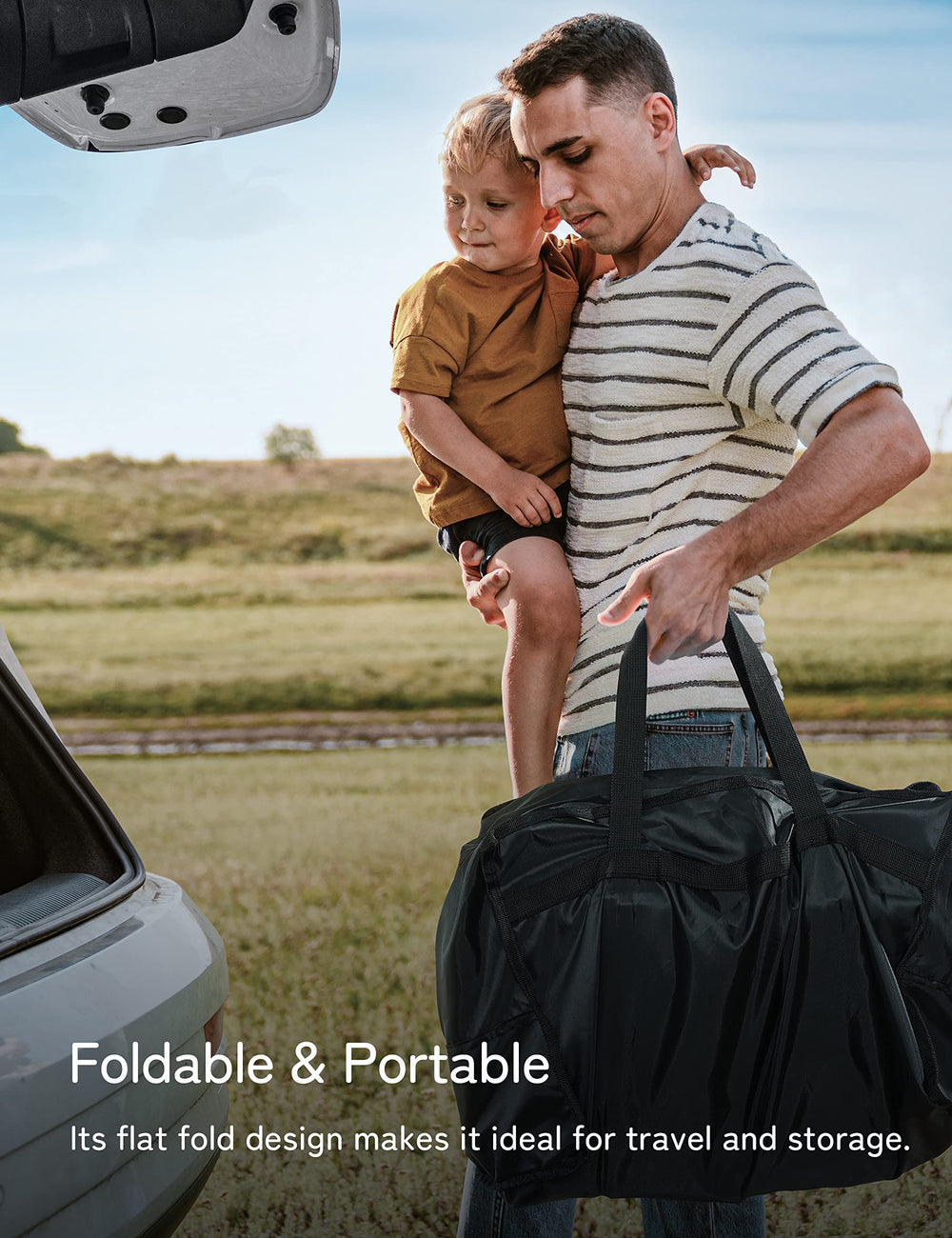 Besrey carrier weight capacity up to 40 lbs including child and gear