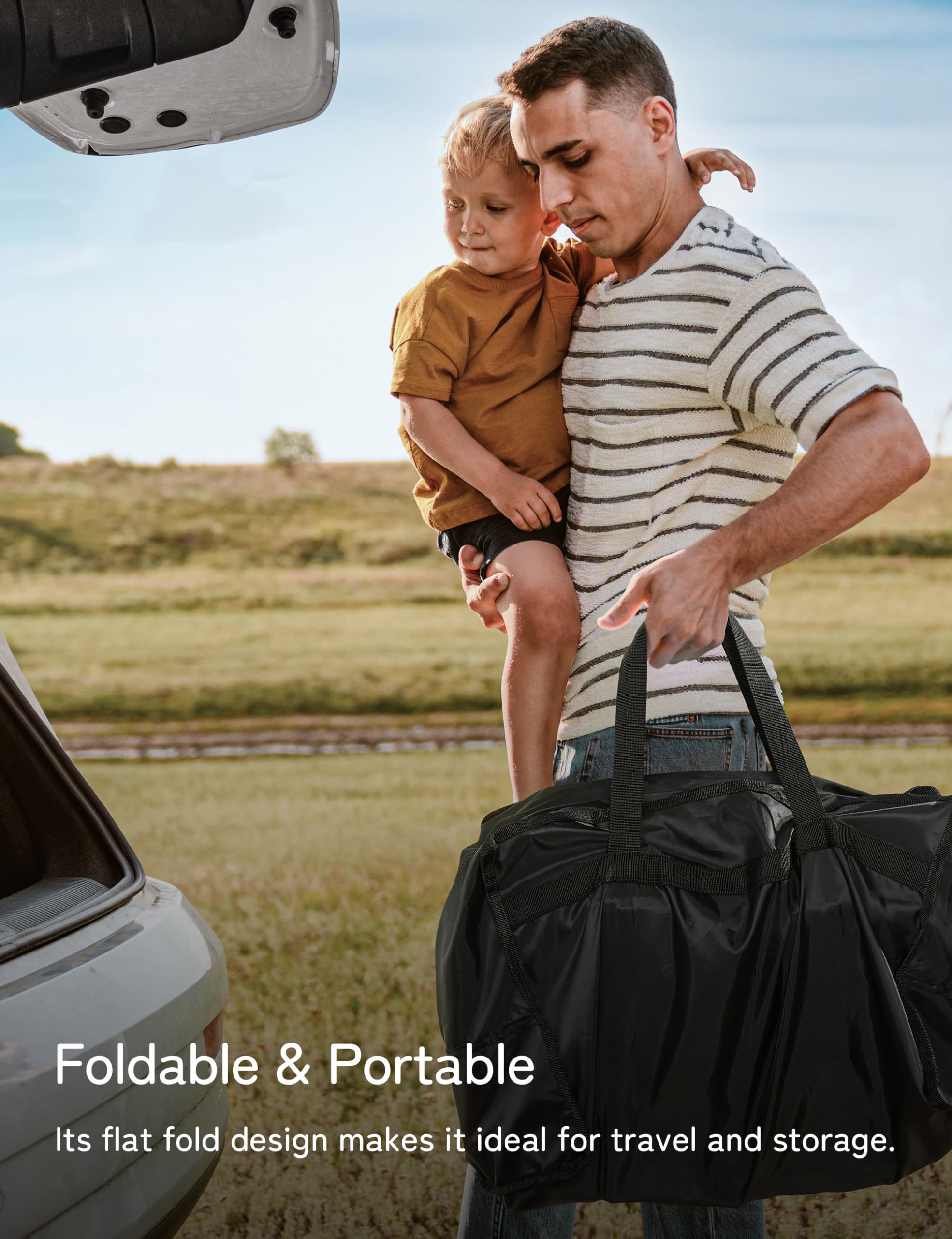 Besrey baby backpack carrier detachable sunshade protects from sun and wind