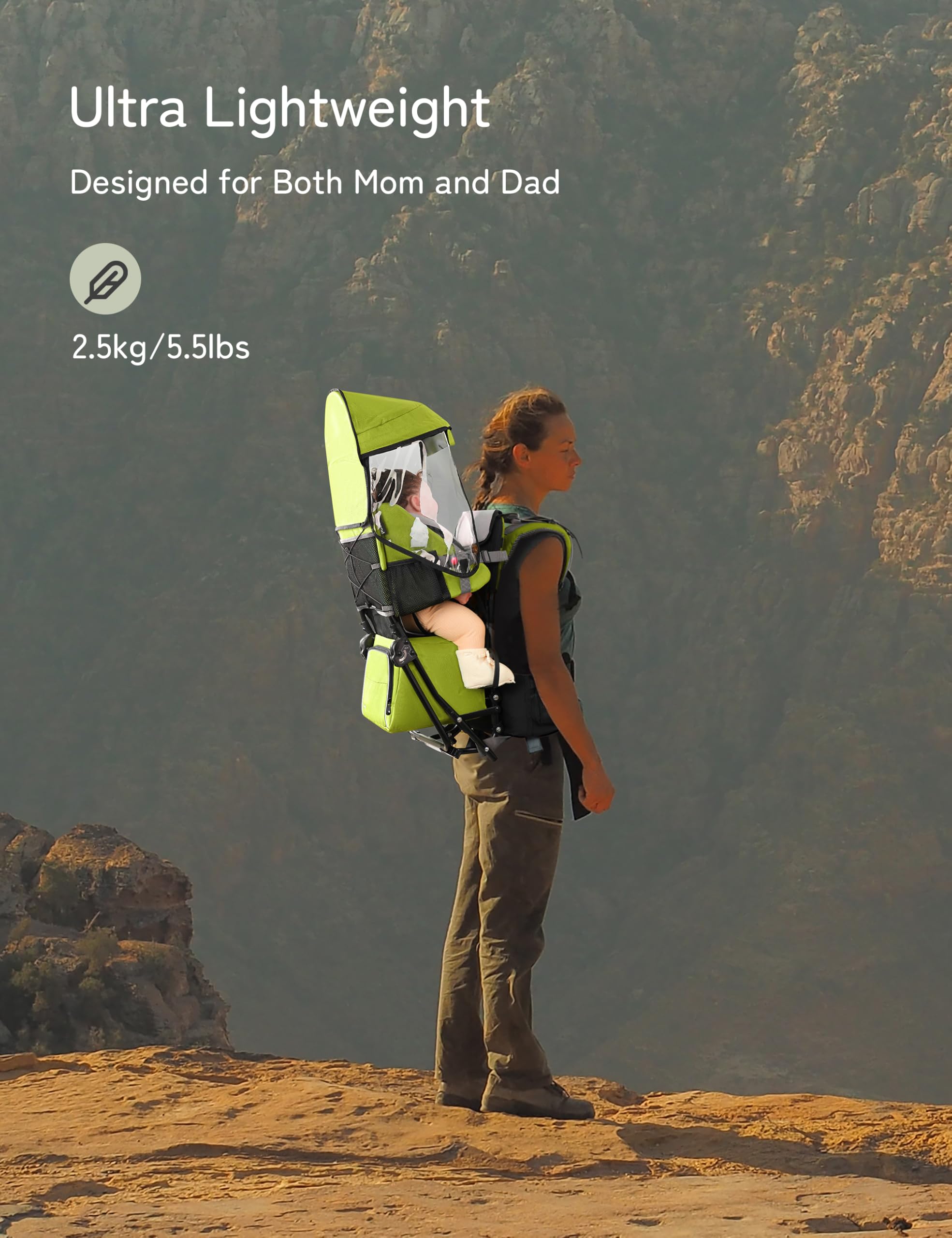 Besrey foldable frame overview for easy storage and travel