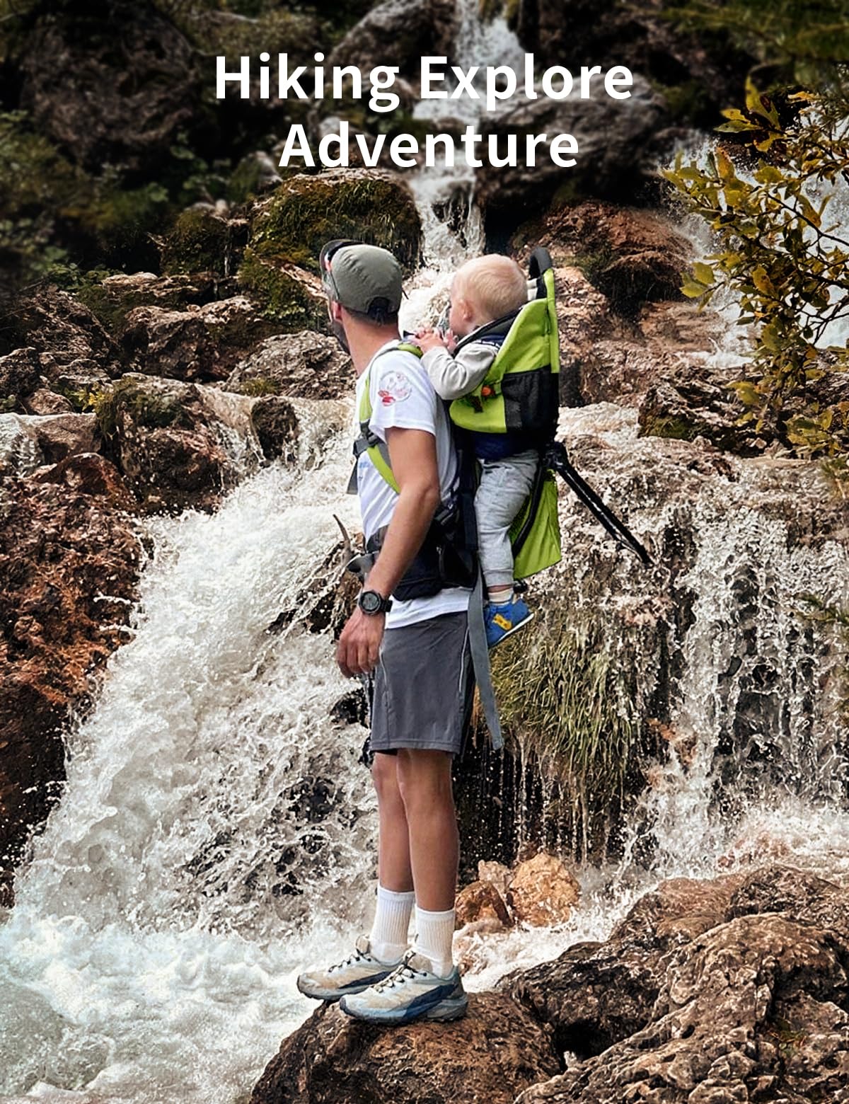 Besrey lightweight carrier weighs about 5.5 pounds for easier hikes