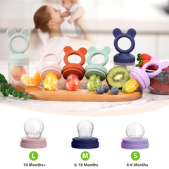 Bessentials Bunny Feeder sizes pack demonstrates S, M, L options for growth.