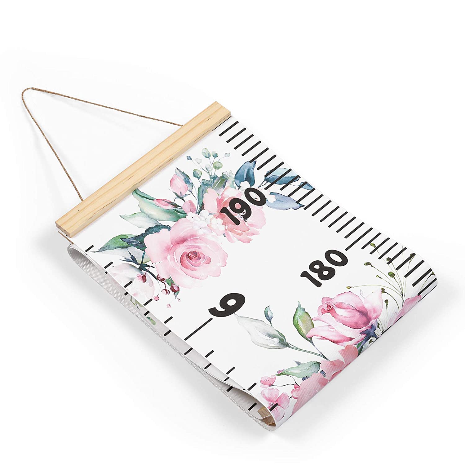 BESSLEE growth chart color options include floral, animals, and galaxy themes