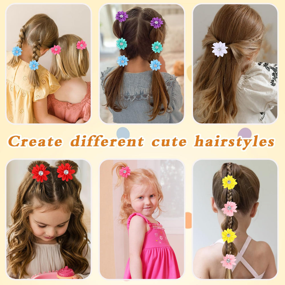 Bessrung multicolor hair ties pack offers a bright assortment for outfits and activities.