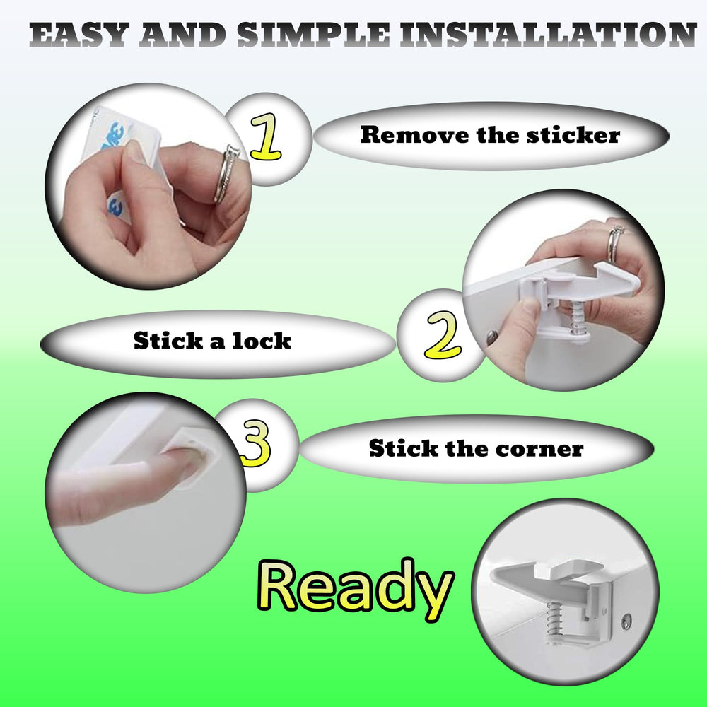 Best Helpers 3m adhesive detail shows clean, tool-free fitting for quick safety.
