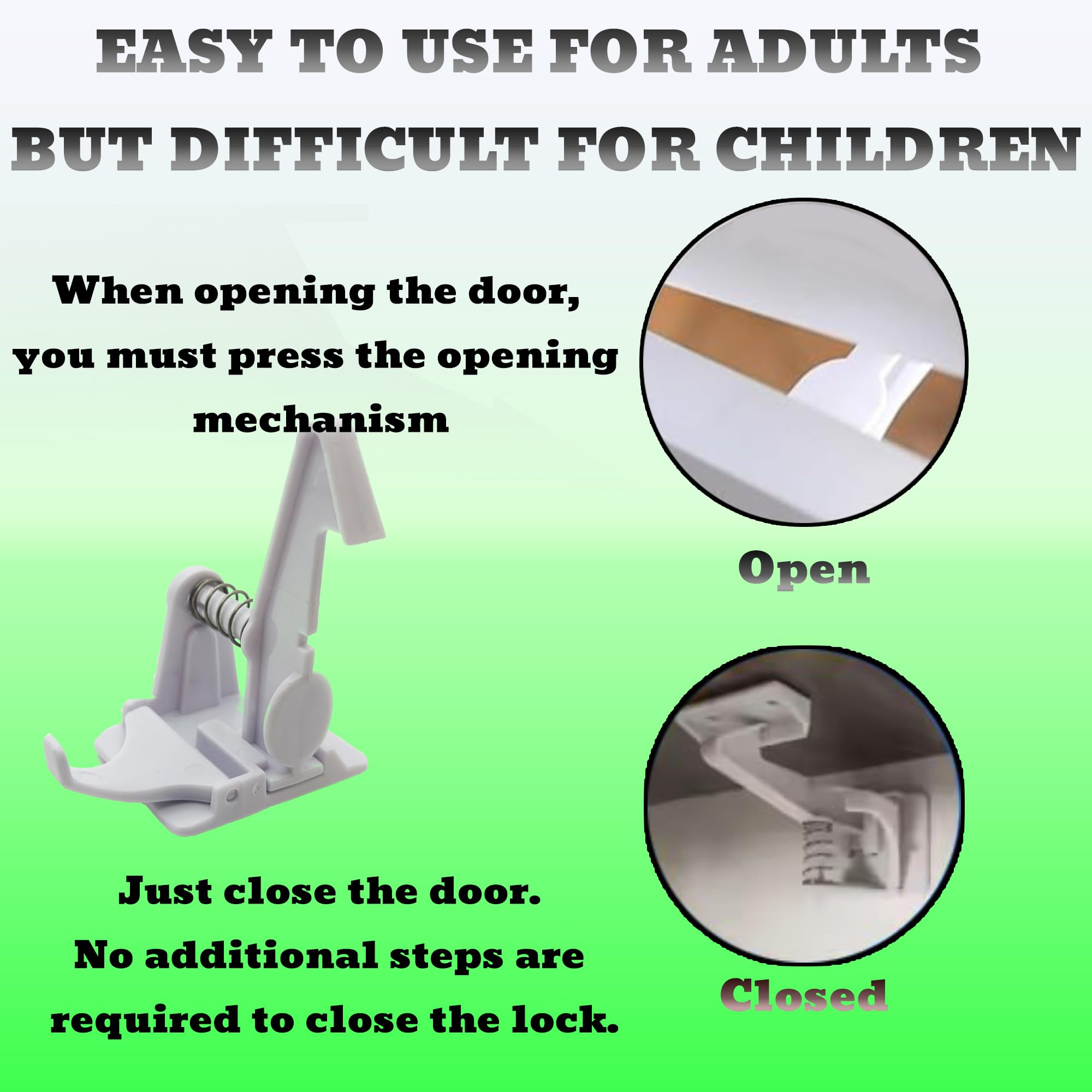 Best Helpers fixed-hole design shown securing cabinet with a simple upgrade.