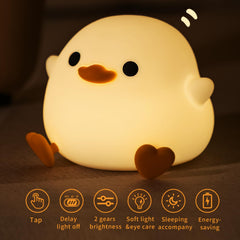 Bestfaith Dodo night light with dimmable brightness for soft or bright use