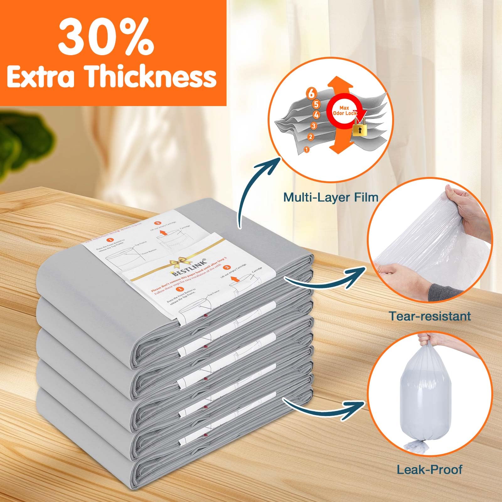 BestLink baby powder scent refill for fresh nursery feel