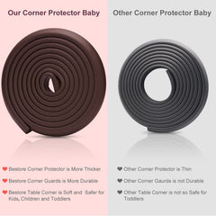 BESTORE edge protector on a table corner highlights safe-curiosity design.