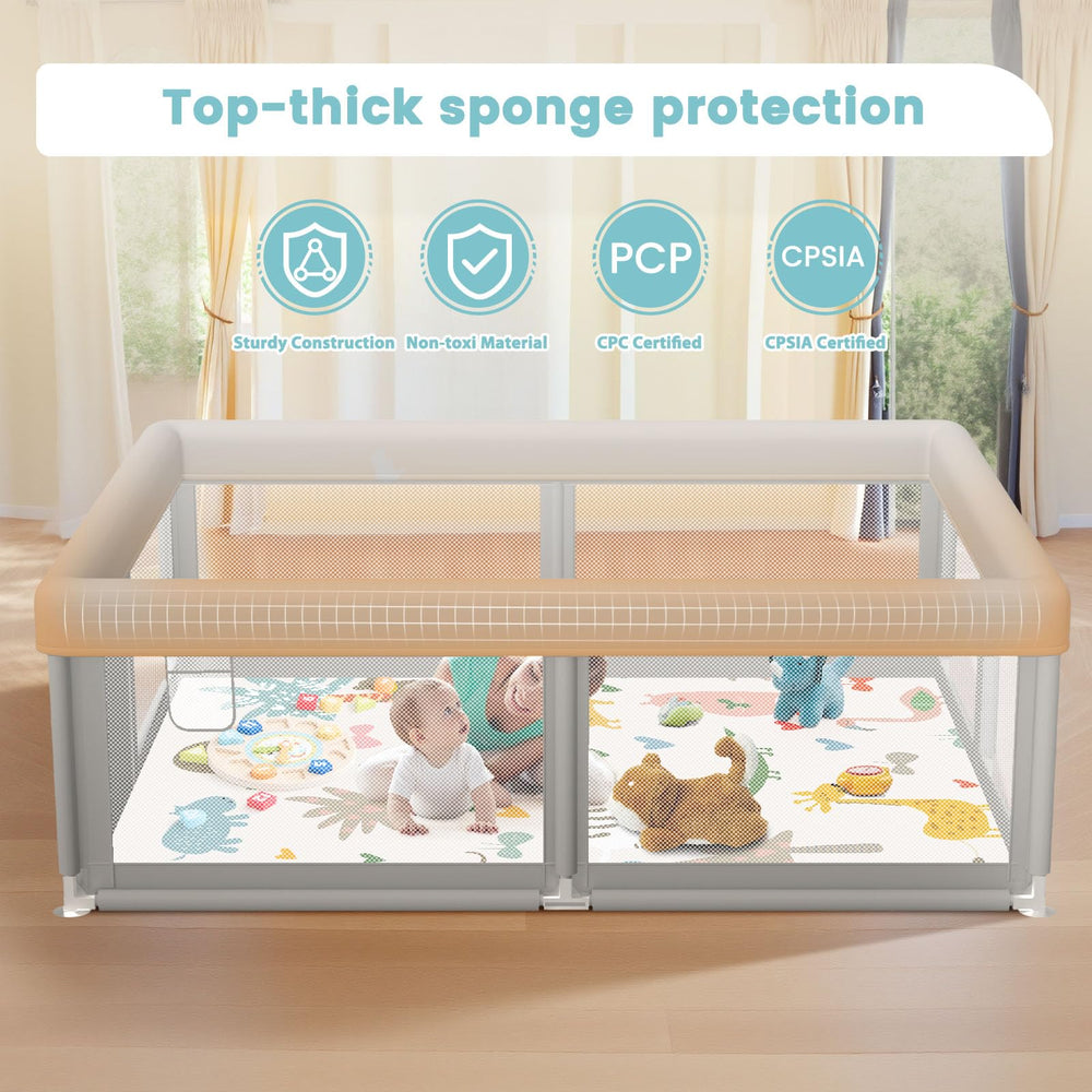 Besuhot playpen outdoor indoor use suits indoor rooms and patios