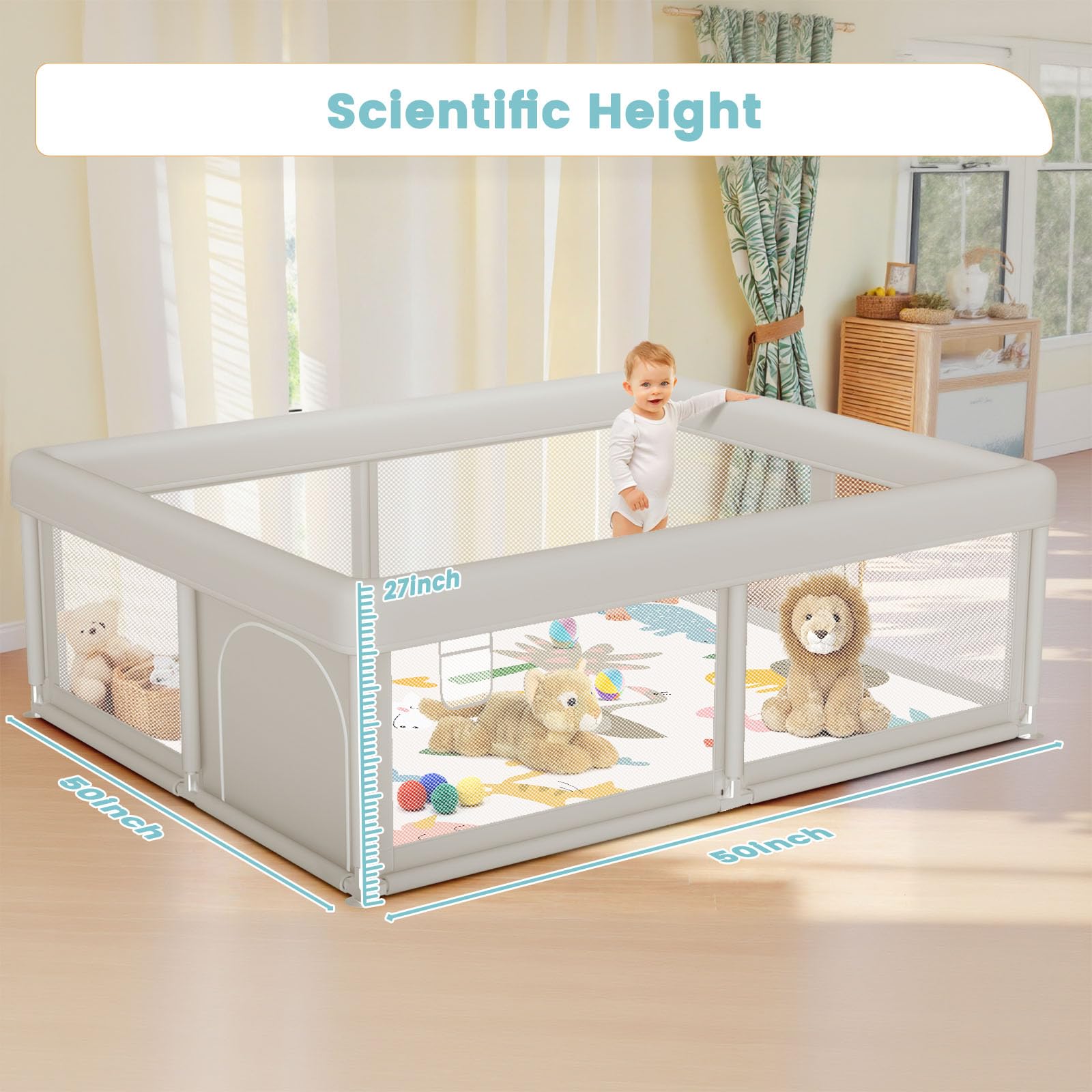 Besuhot storage pocket outside offers quick access to diapers and essentials