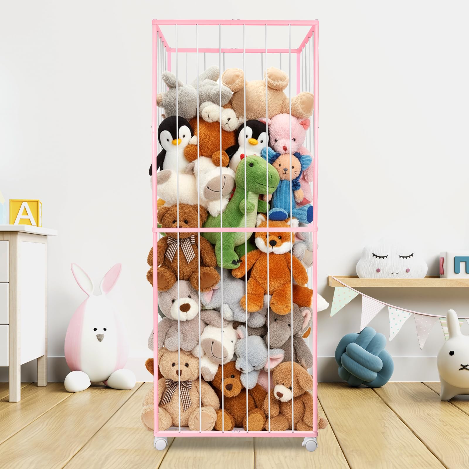 BETBEM gift idea showcasing practical stuffed animal storage for families.