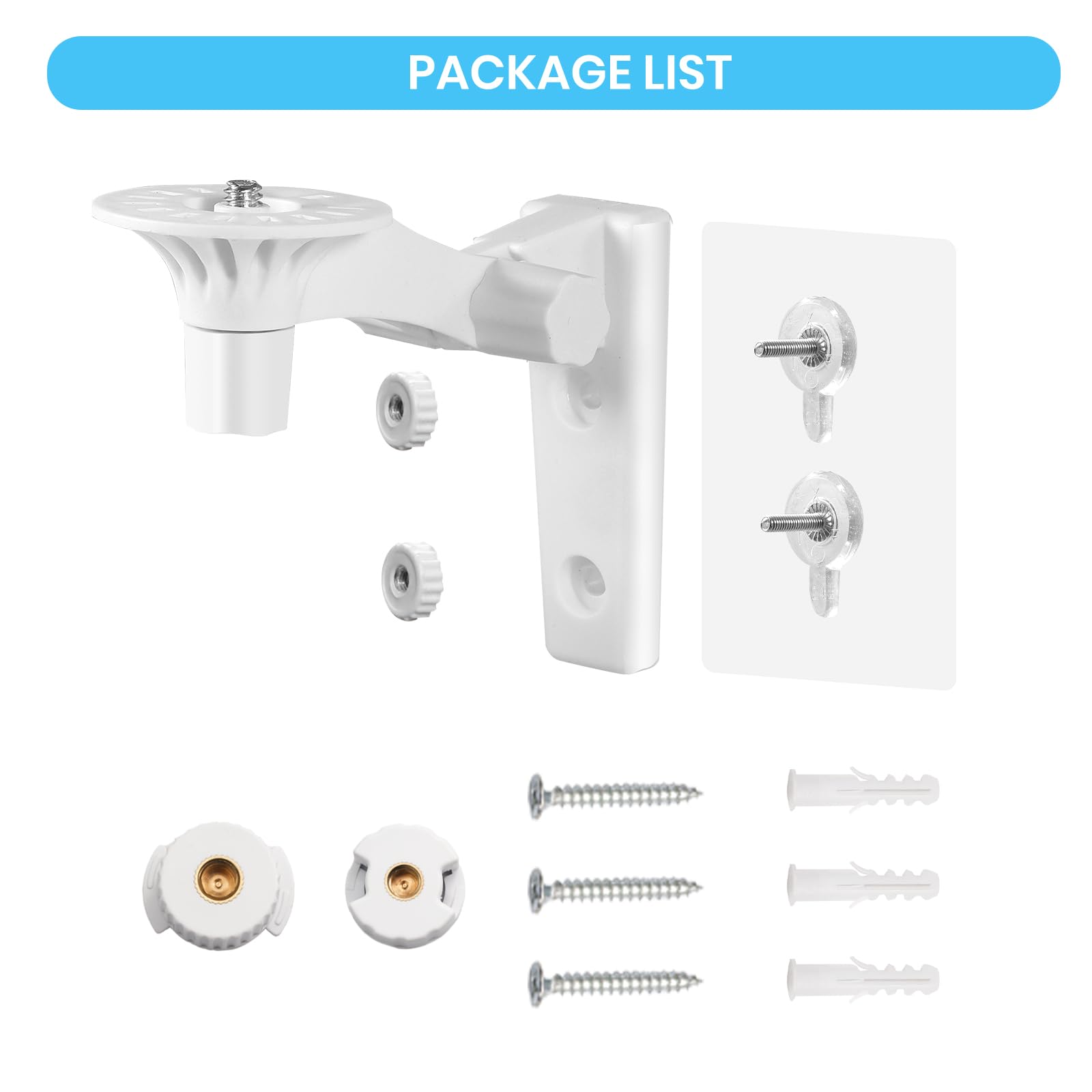 Betensh baby monitor mount in-use-bedroom provides organized, accessible viewing.