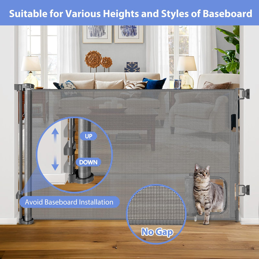 BETERTEK baseboard adjustment clip protects baseboards during installation.