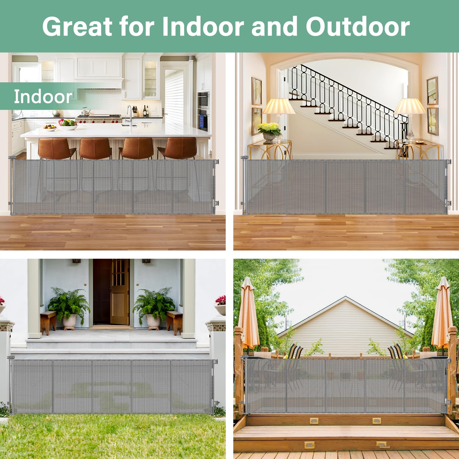 BETERTEK no-trip bar design helps prevent stumbles during doorway passes.
