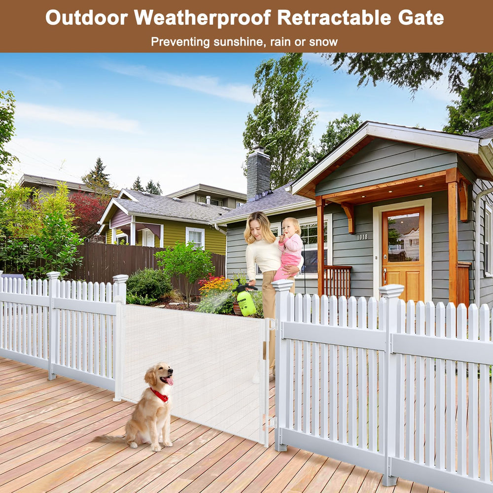 BETERTEK rustproof screws and rods gate demonstrates longevity in outdoor conditions.