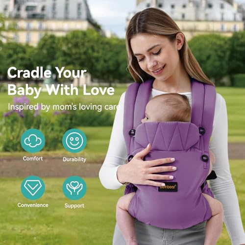 BethBear baby carrier adjustable waist belt for secure, customized fit.