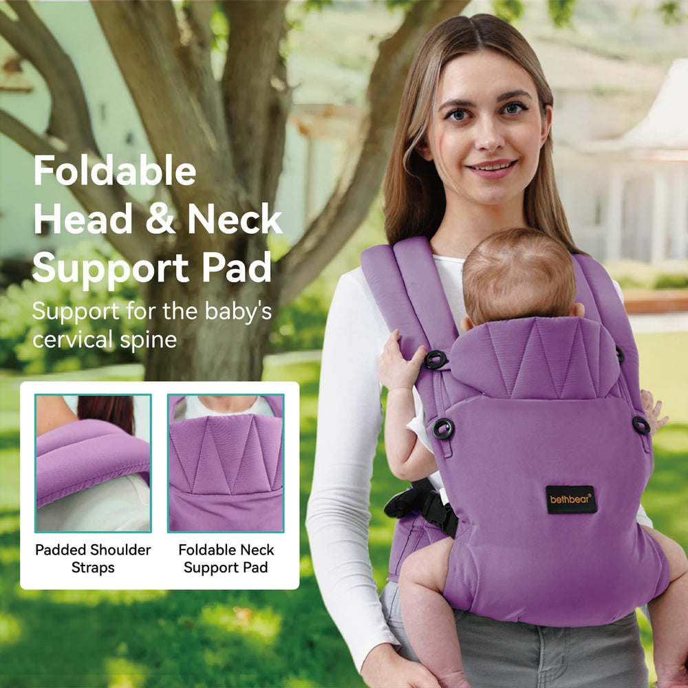 BethBear baby carrier durable skin-friendly material for all seasons.