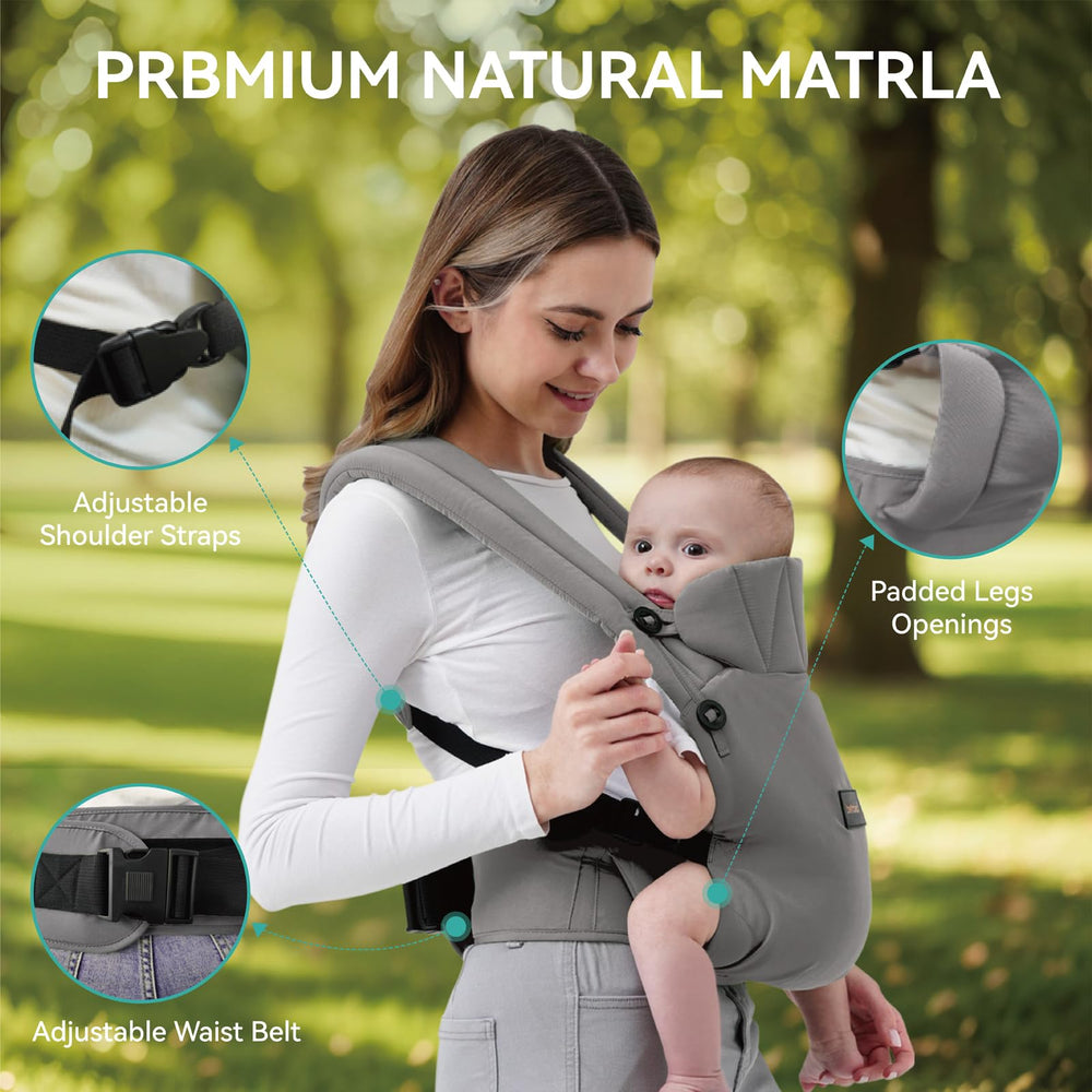 BethBear hands-free design lets you multitask safely with baby