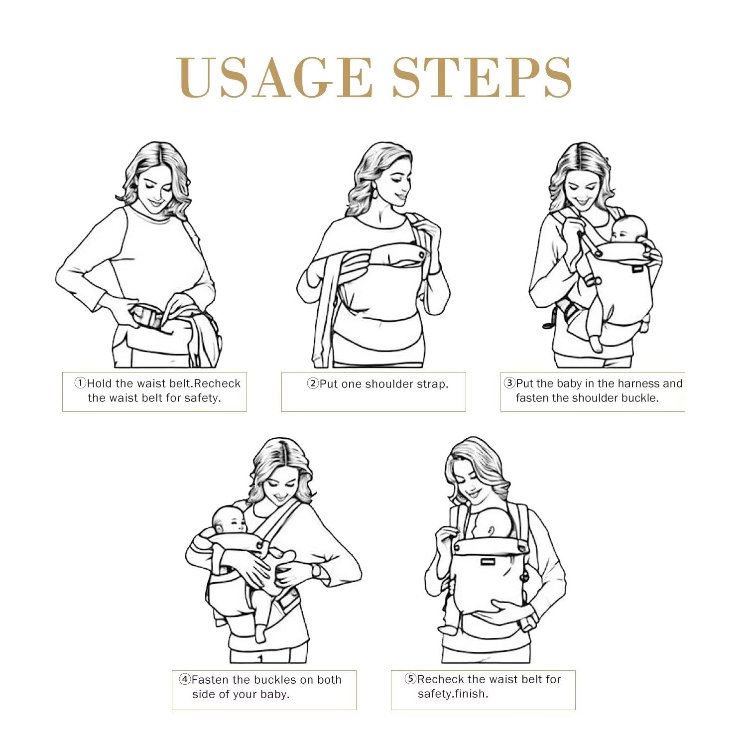 BethBear baby carrier purple color offers stylish wear.