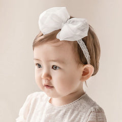 Bethynas headband soft elastic nylon, comfortable all-day wear for infants.