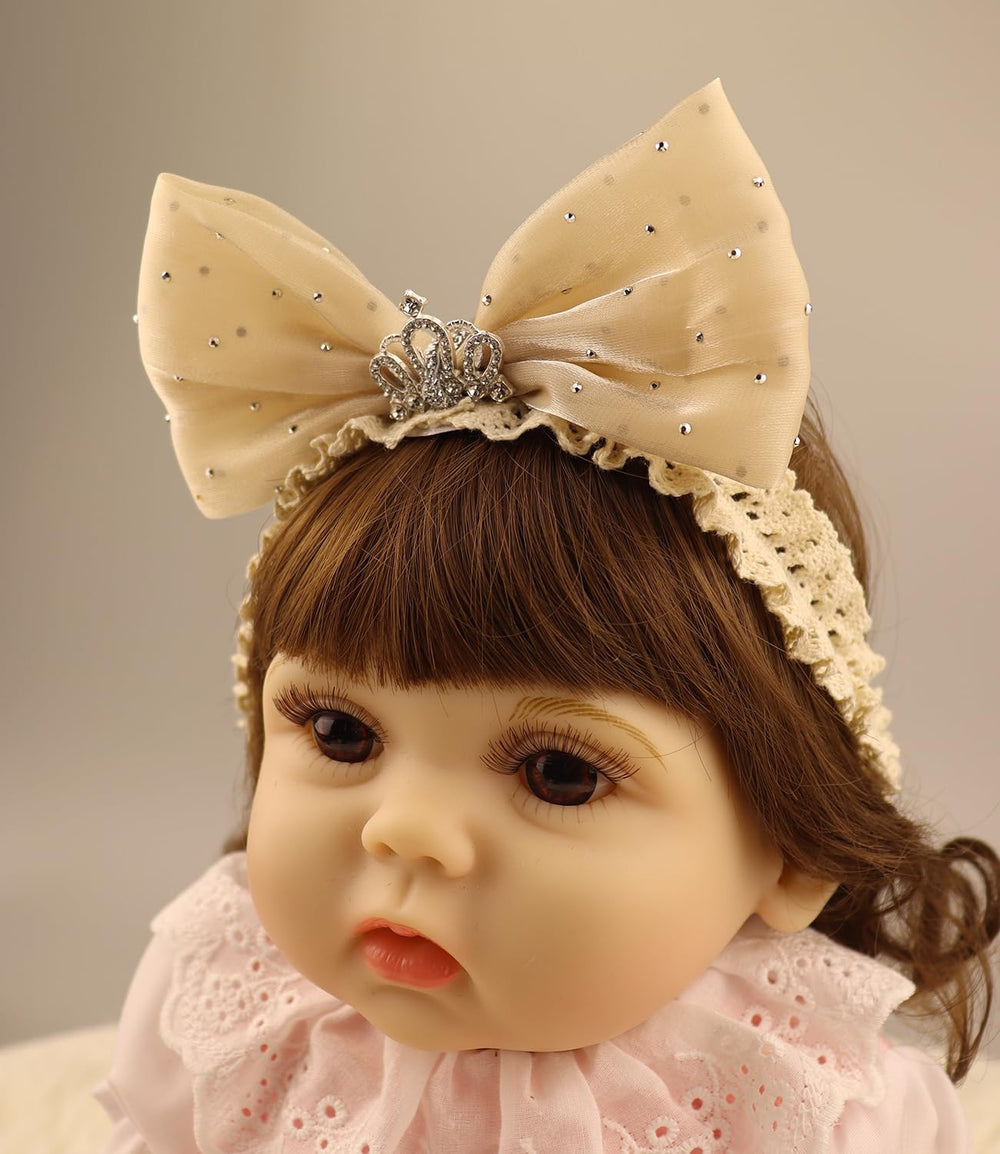 Bethynas Baby Crown Headband with hypoallergenic materials gentle on skin