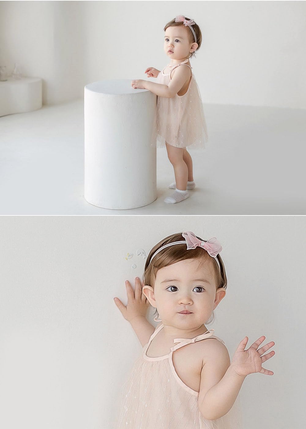 Bethynas lace bow headband creates picture-perfect moments without slipping