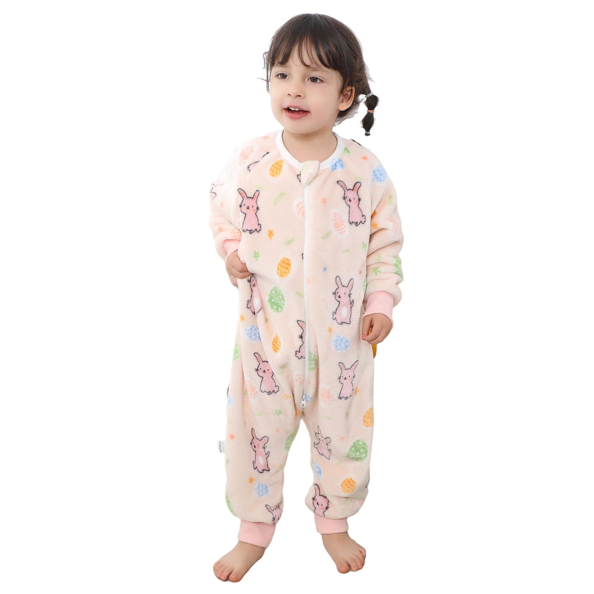 BETTERFUN baby sleeping bag with rabbit print for cozy naps