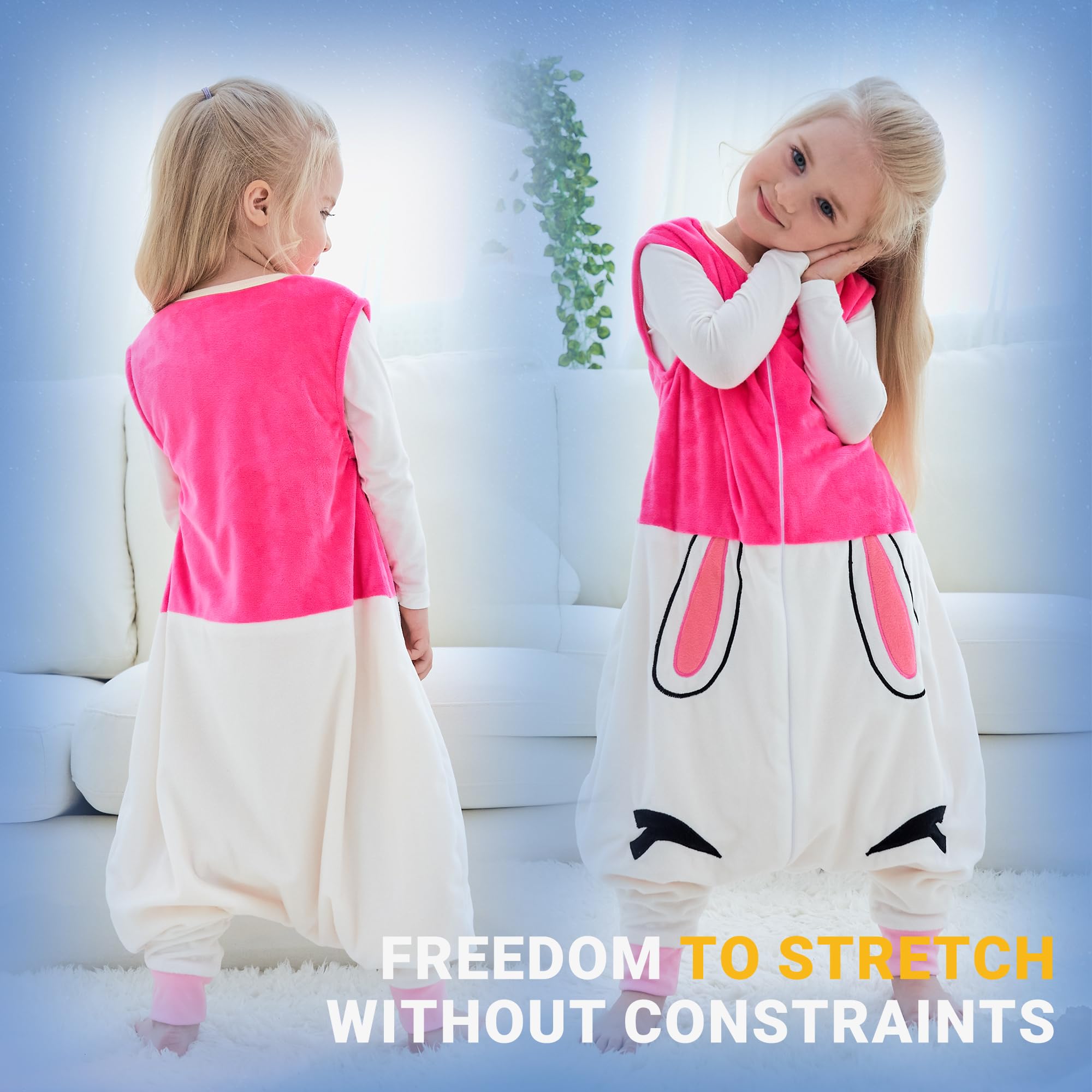 BETTERFUN lightweight breathable polyester fabric keeps toddlers comfy indoors through seasons