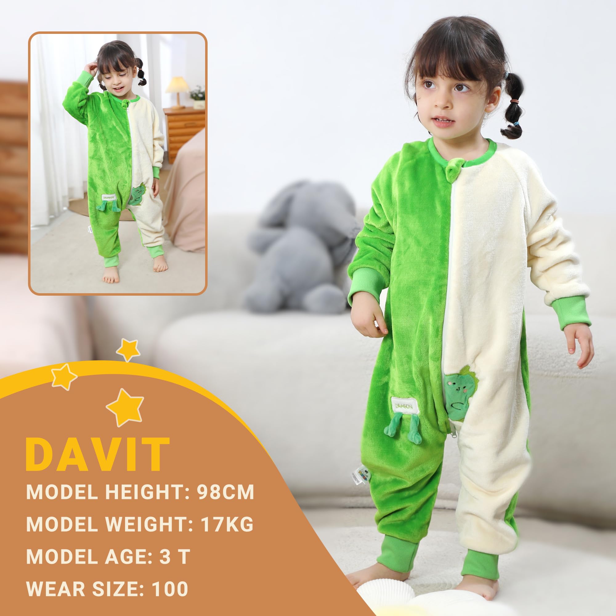 BETTERFUN unisex baby sleep bag uses non-toxic materials and reinforced stitching for durability