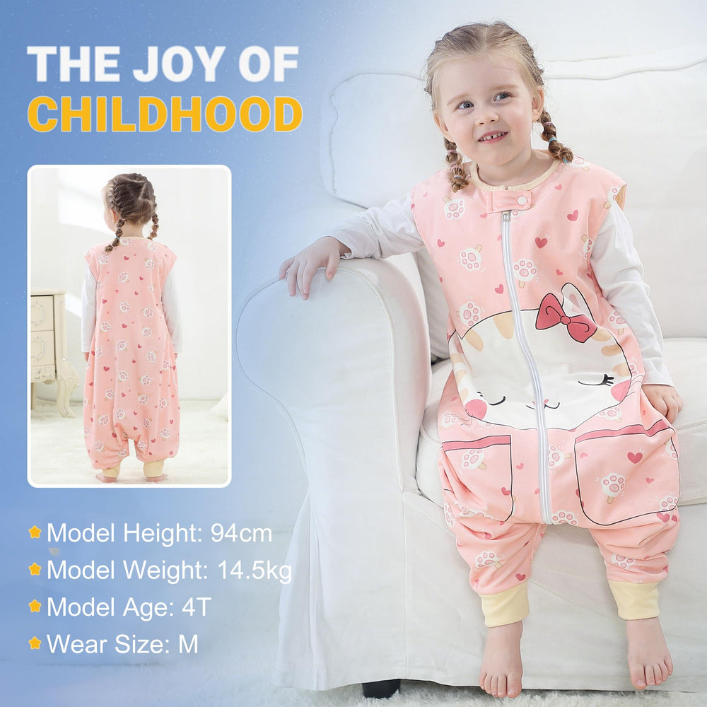 BETTERFUN toddler sleeping bag safety stitching enhances durability through daily wear.