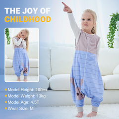 BETTERFUN sleeping sack feet-closed design highlights warm cozy warmth