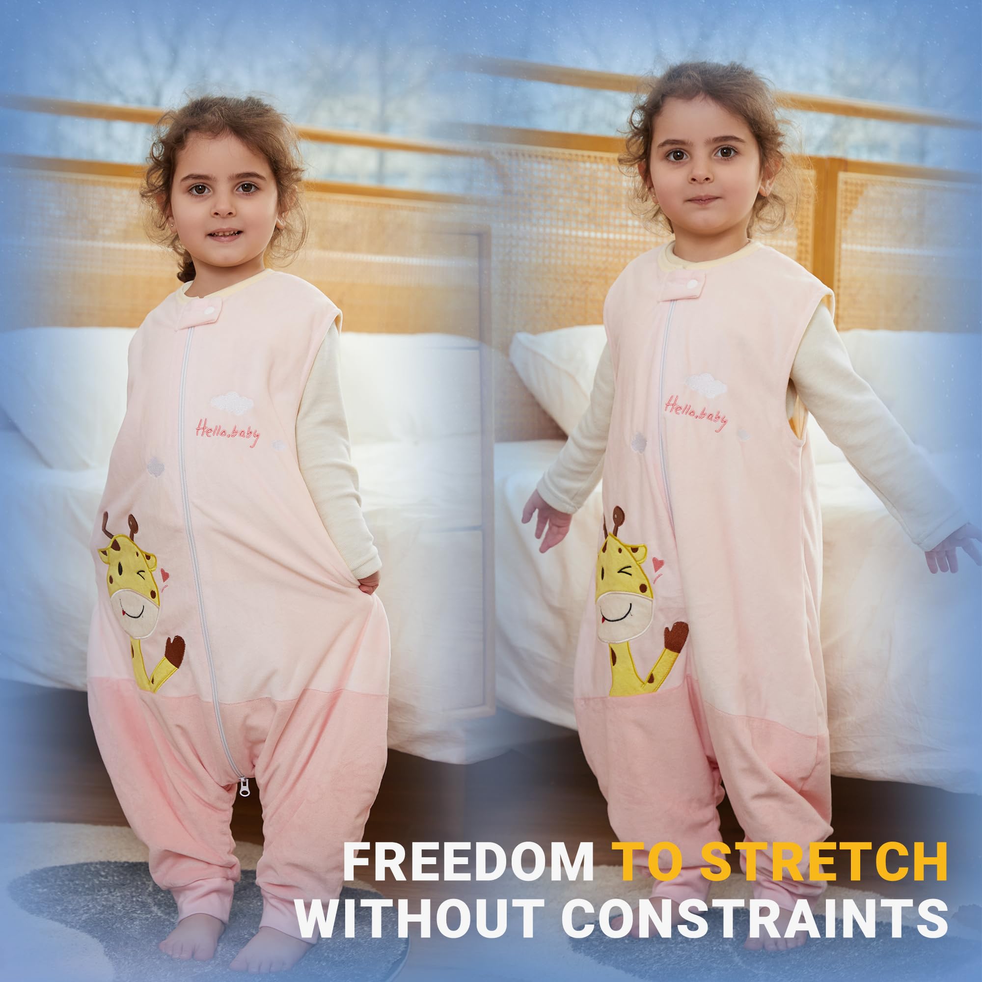 BETTERFUN Indoor-use sack suited for mild seasons and indoor naps.