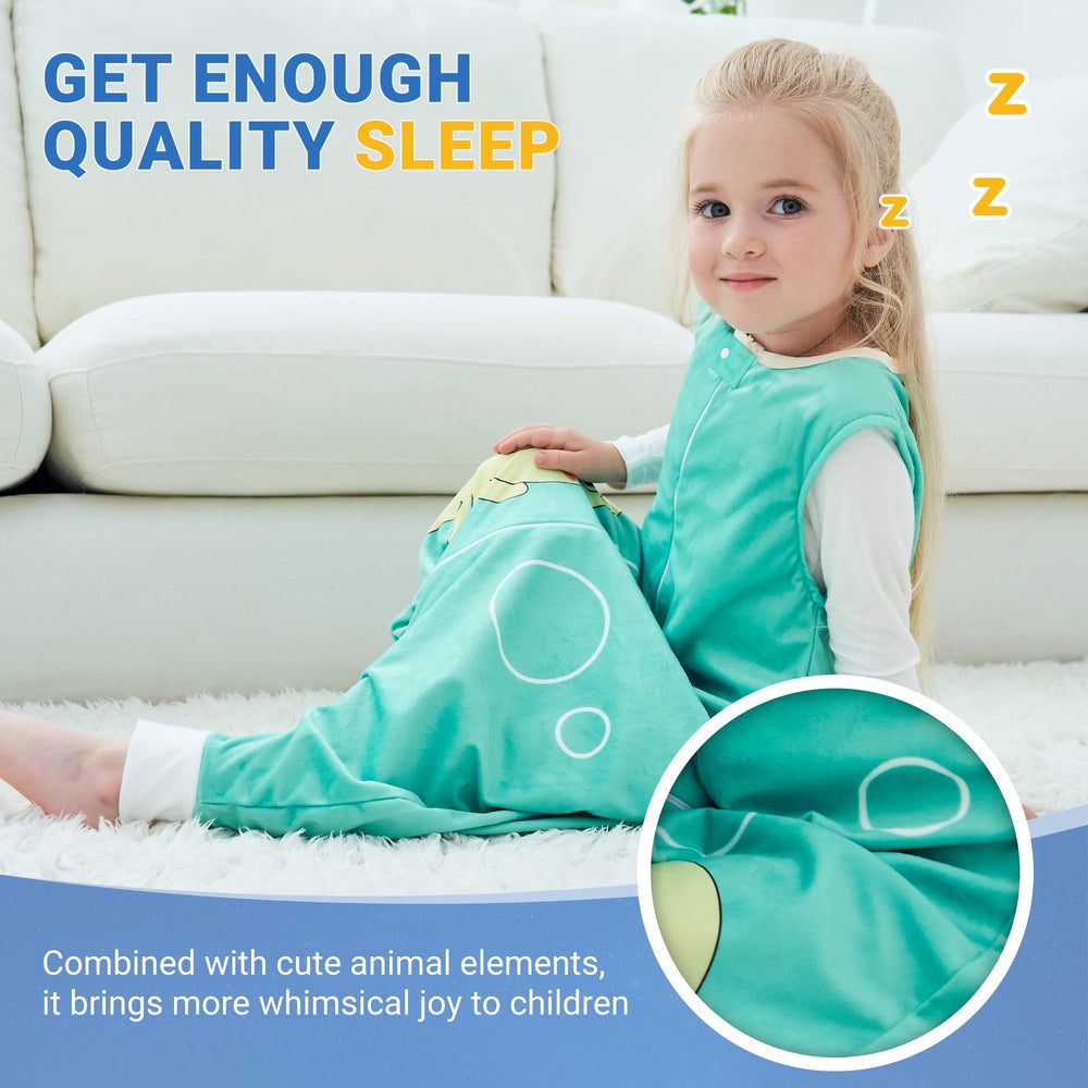 BETTERFUN Sleeping Sack — Split-leg design enabling crawling and walking safely