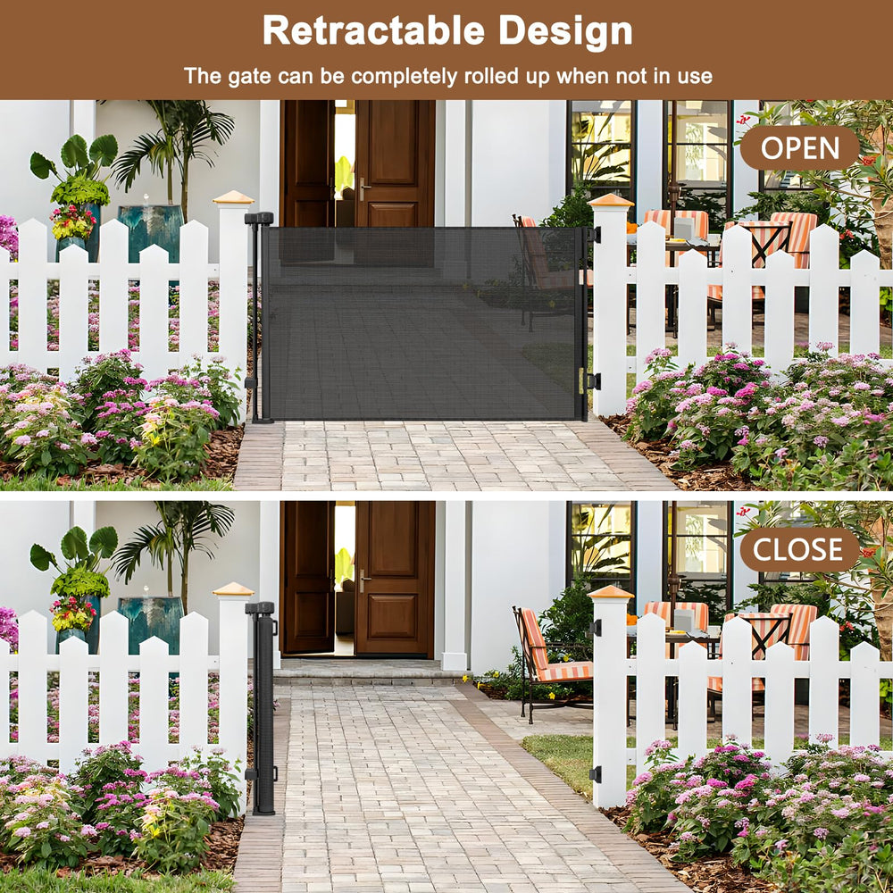 BETERTEK gate-mounted baseboard adjustment shows adaptable installation for baseboards