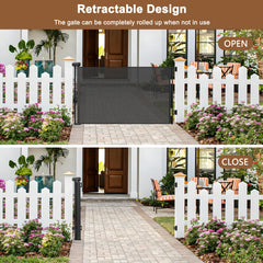 BETERTEK gate-mounted baseboard adjustment shows adaptable installation for baseboards