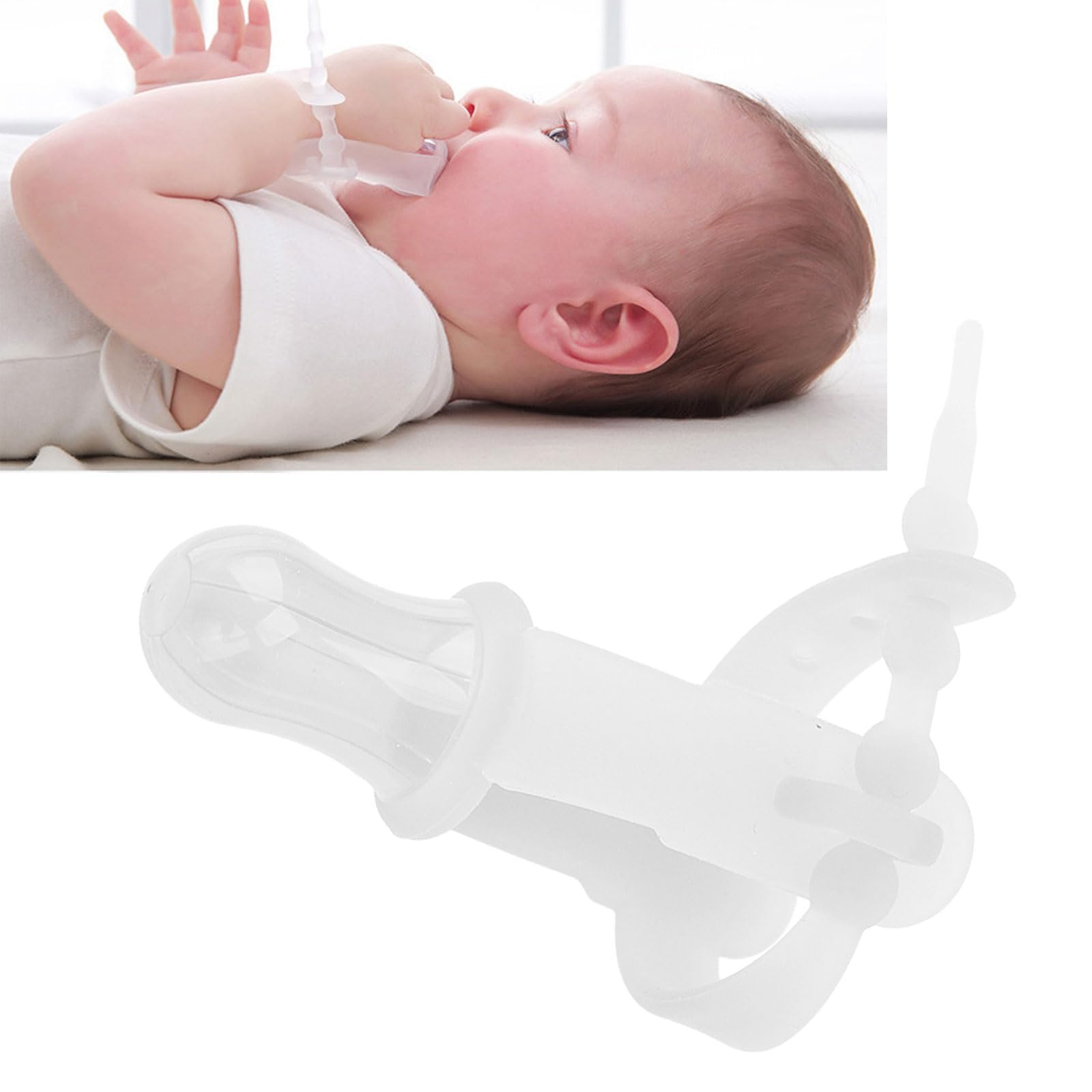 Betued baby thumb-sucking-stop ergonomic design supports gentle habit change