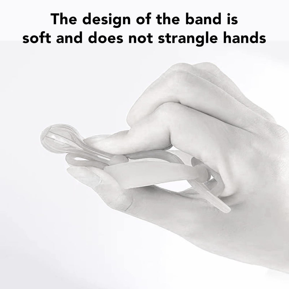 Betued soft-silicone-wrist-band delivers gentle, skin-friendly contact for kids