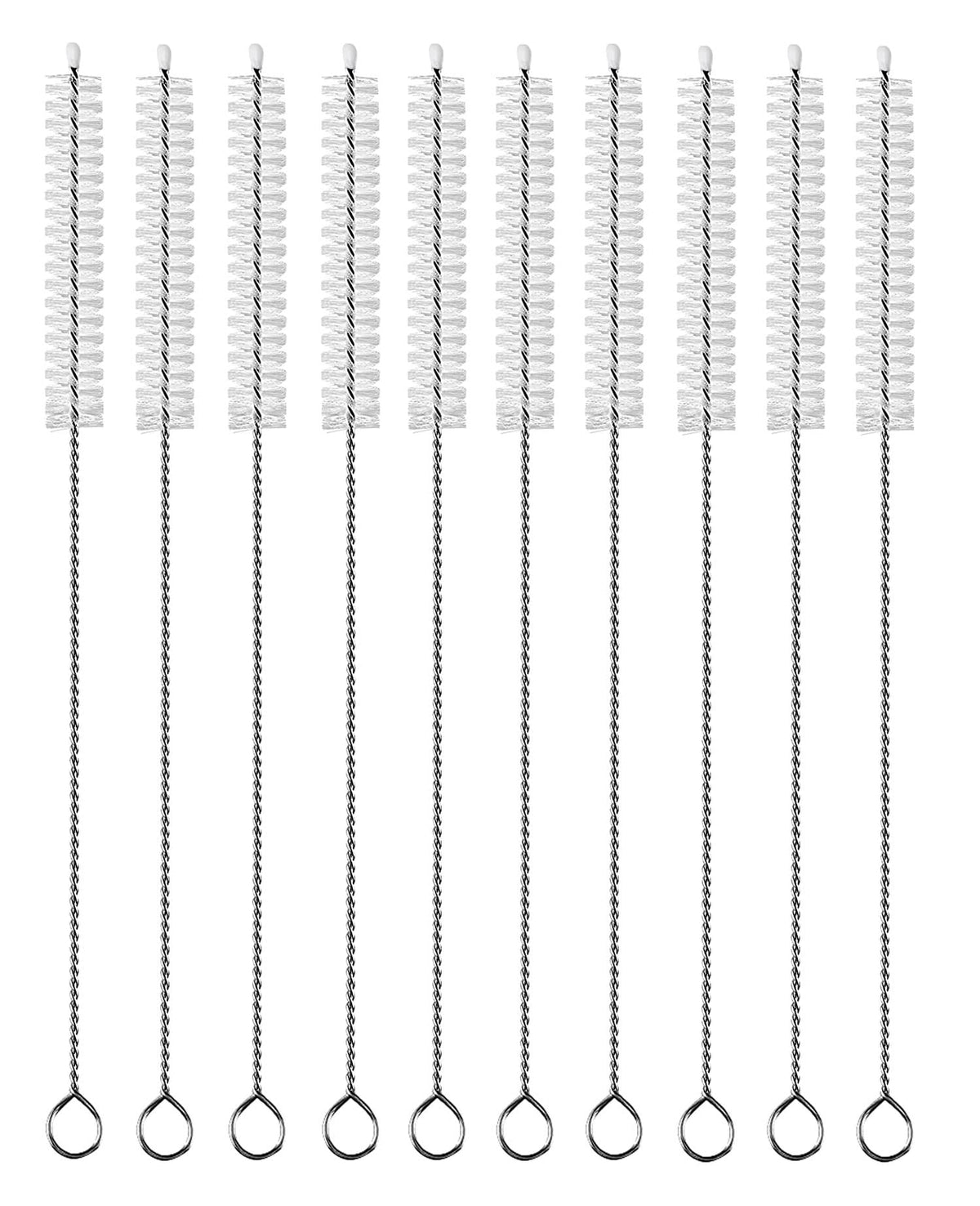 BEUICIRY straw cleaner extend 12in demonstrates 12mm diameter for deep narrow-straw cleaning.