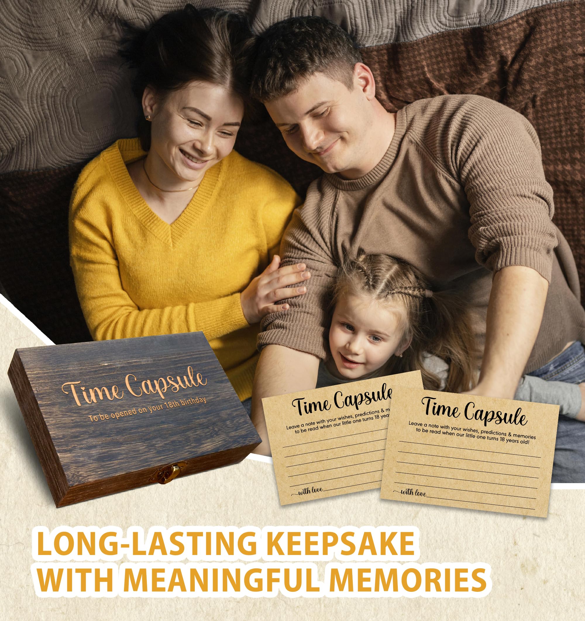 BEZBEX Baby Time Capsule setup guide included for easy celebration planning