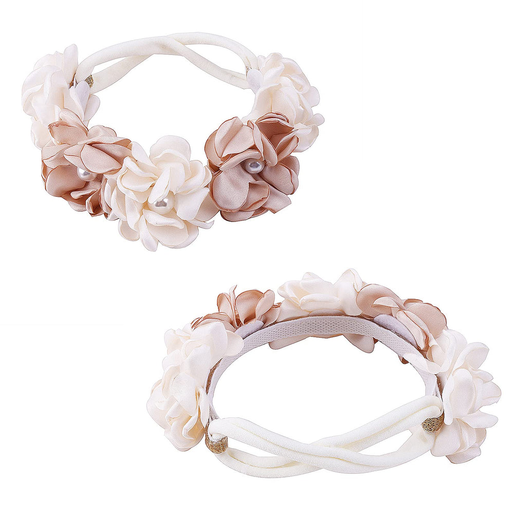 BFNAAgirl newborn headband soft material ensures gentle daily wear