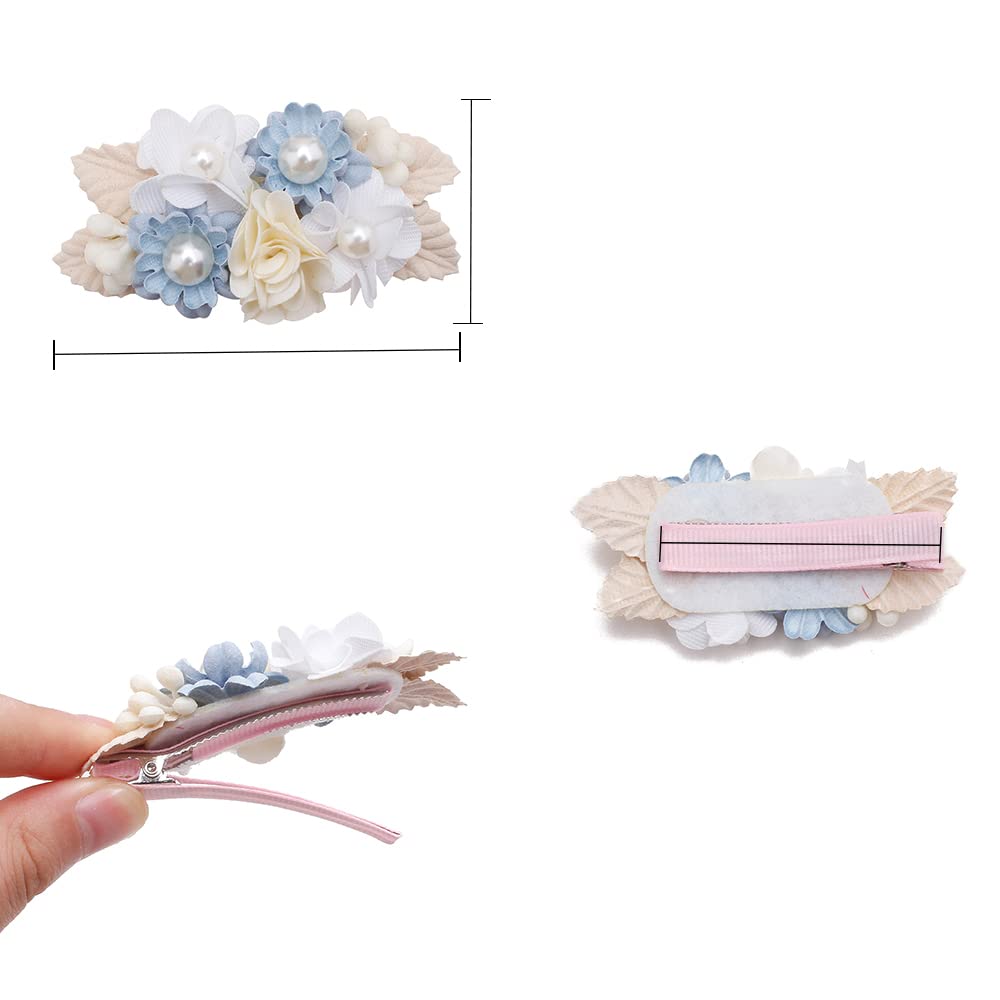 BFNAAgirl alligator clip hair accessory demonstrates secure grip for infants and toddlers.