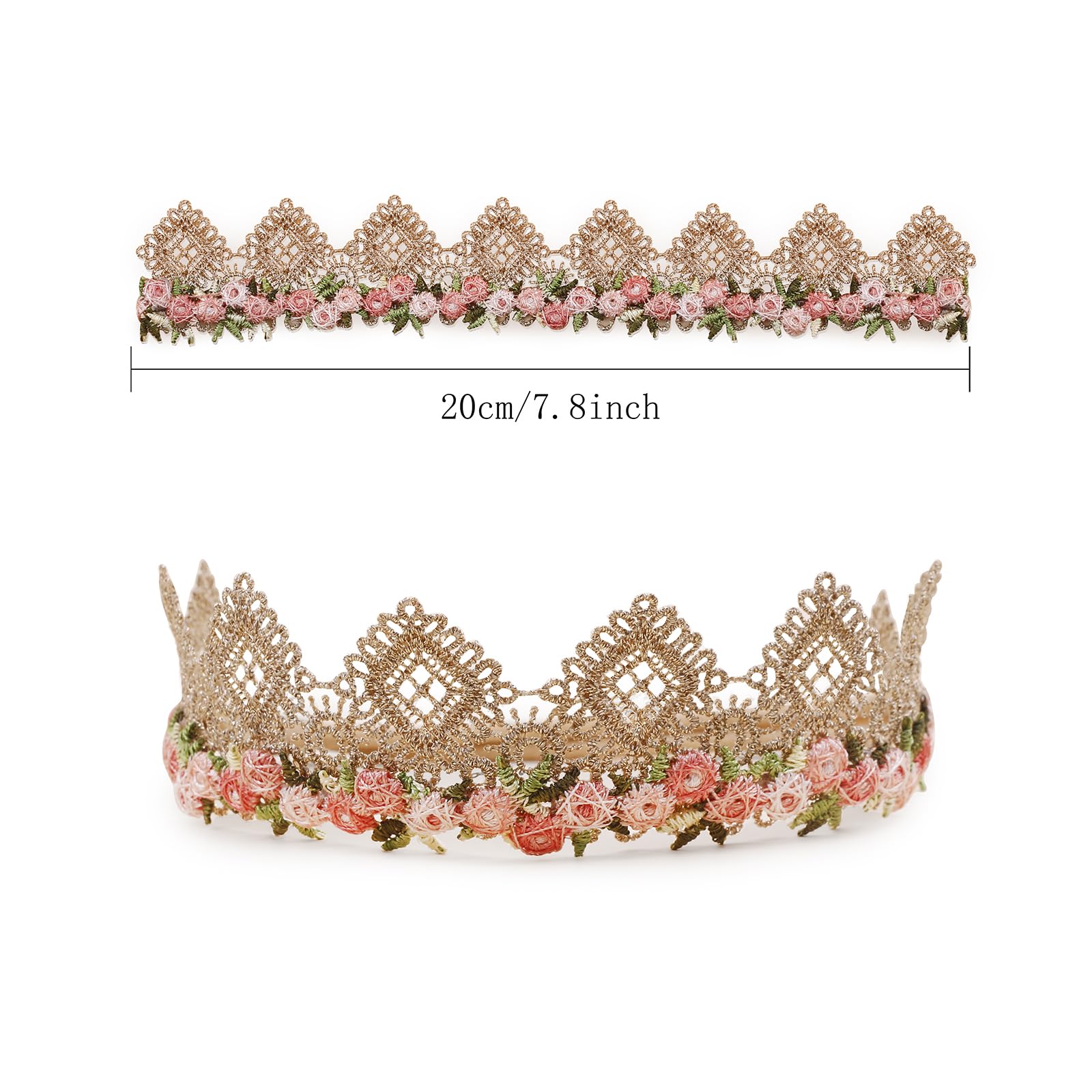 BFNAAgirl three-pack floral headbands in varied styles for outfits
