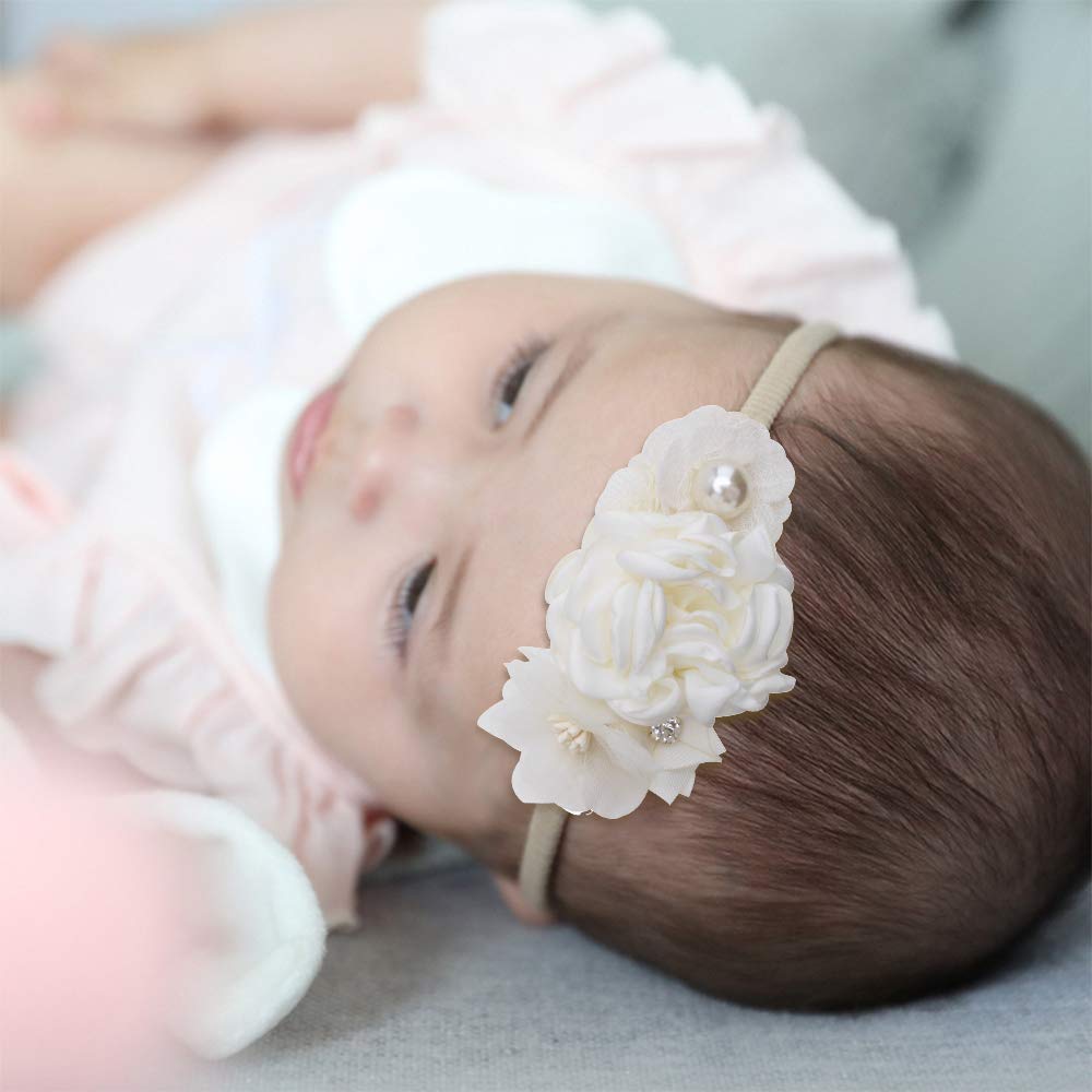 BFNAAgirl baby headbands ideal for baby showers and photography sessions.