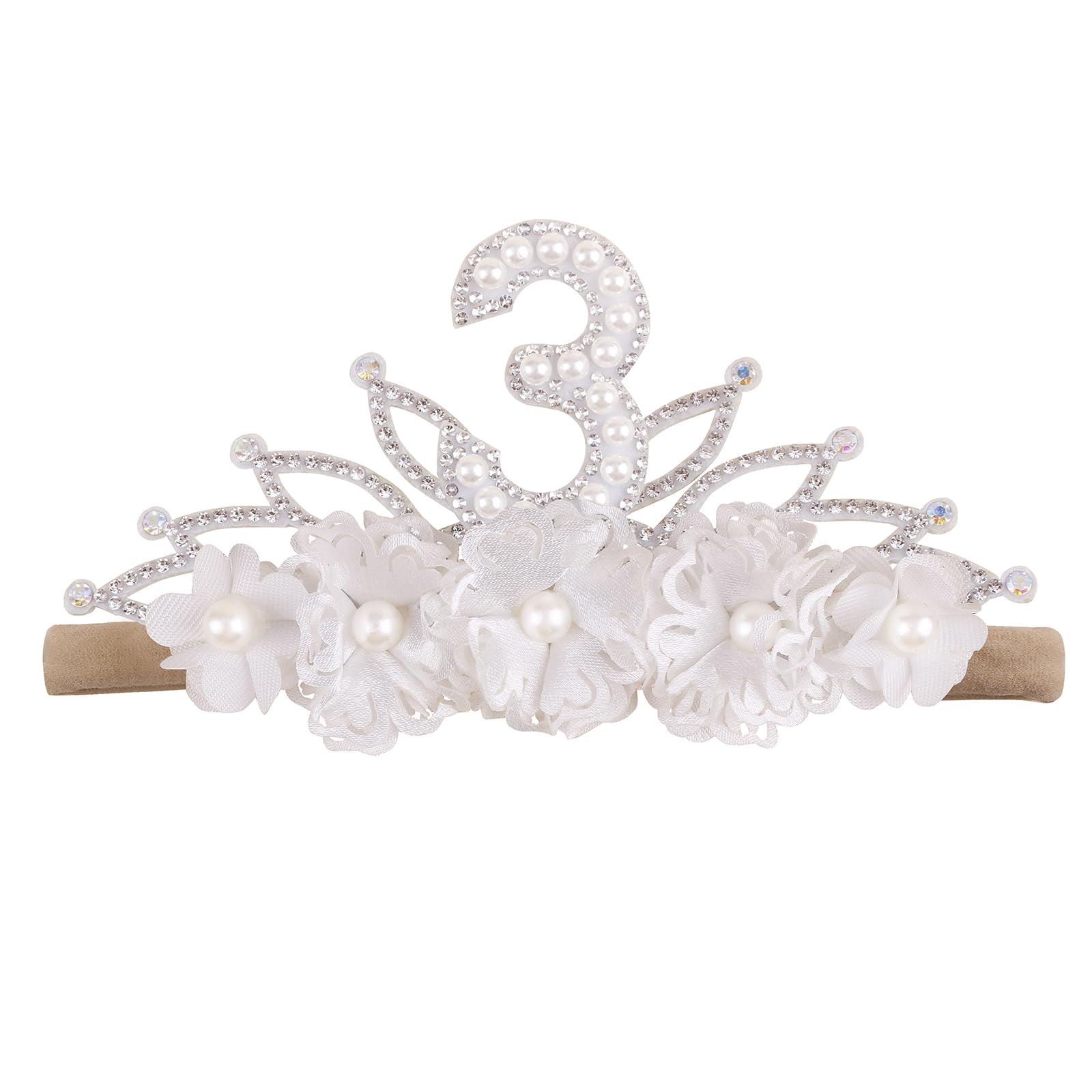 BFNAAgirl digital birthday crown for baby girls adds festive flair to celebrations.