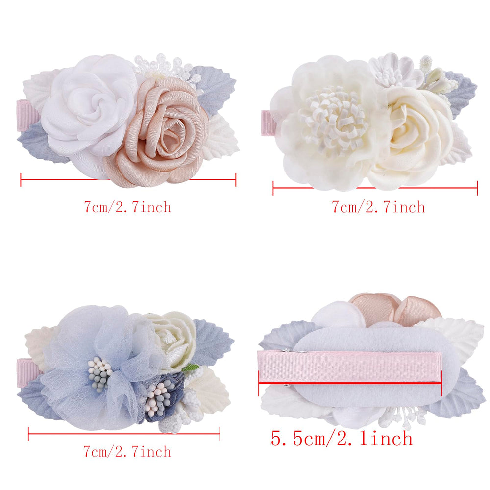 BFNAAgirl flower bows in gift box ready for gifting.