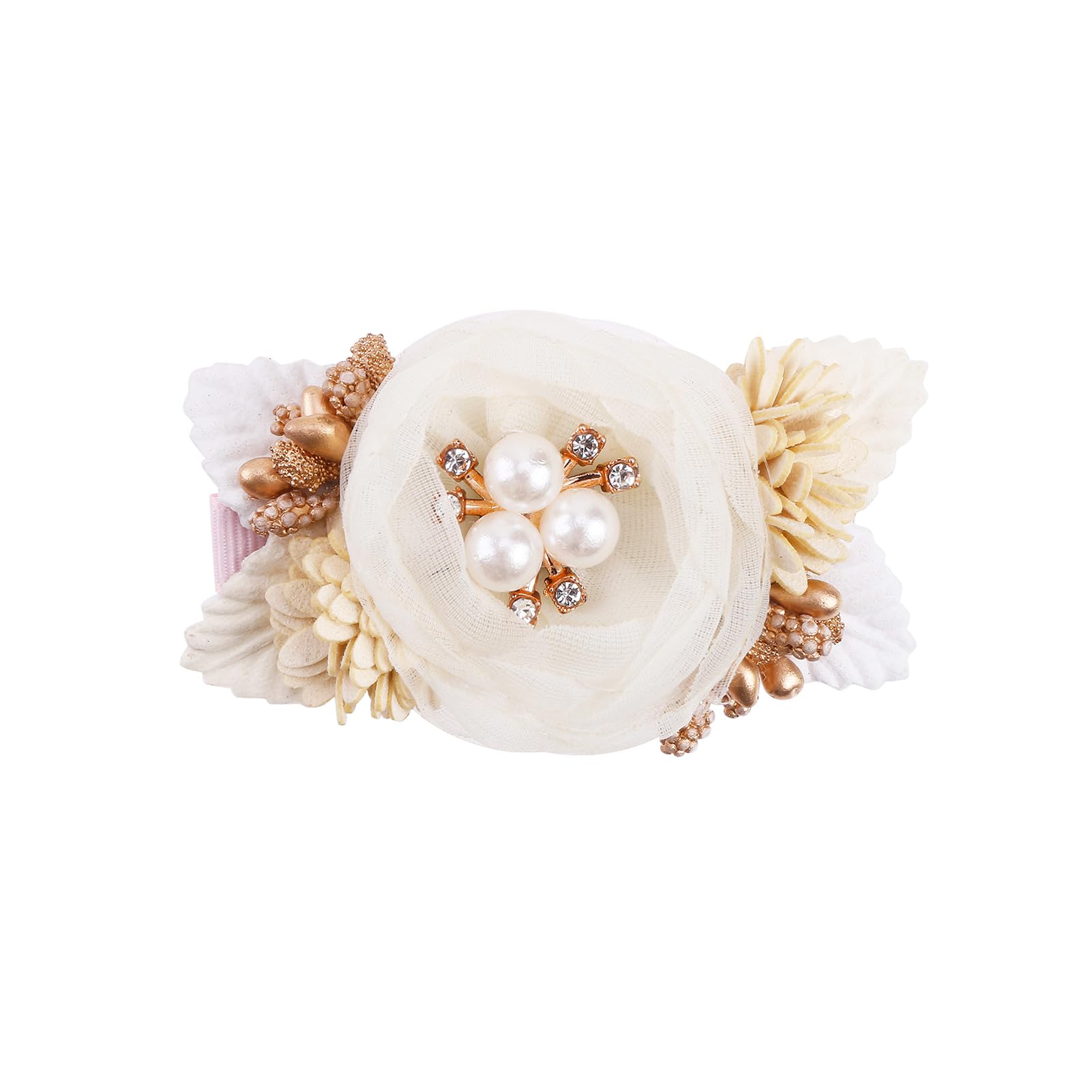 BFNAAgirl flower hair clip ideal for baby showers and gifts.