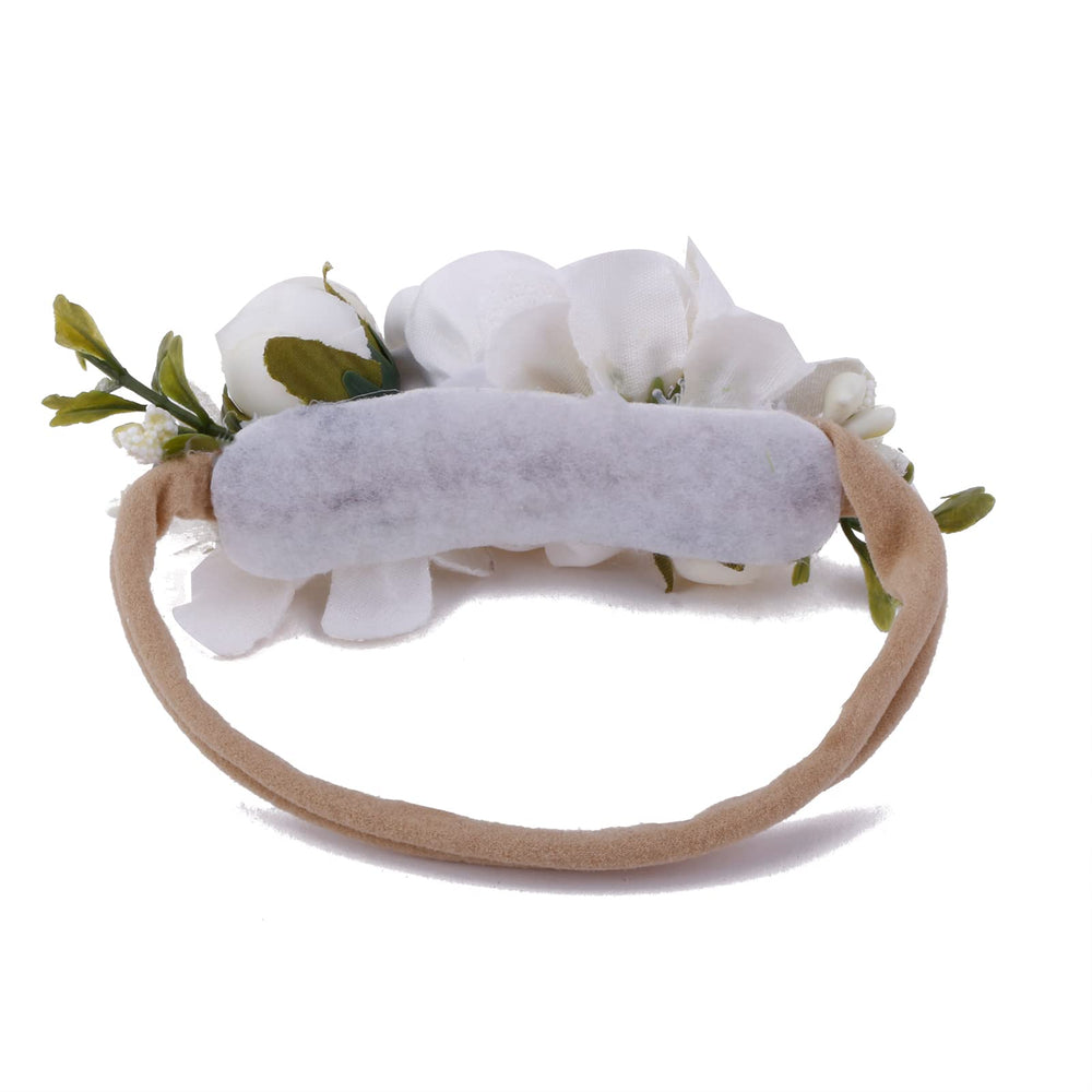 BFNAAgirl floral nylon headbands; lightweight and gentle on hair
