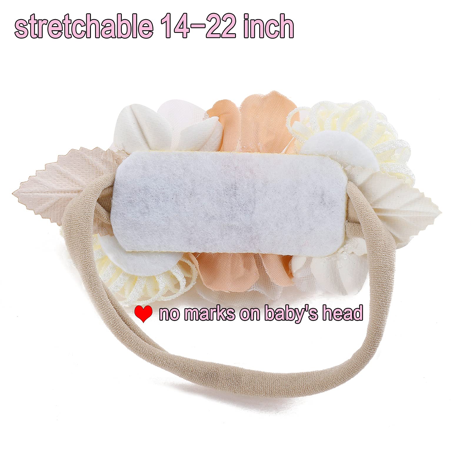 BFNAAgirl headbands 3pcs gift box highlights versatile styles for photos and events.