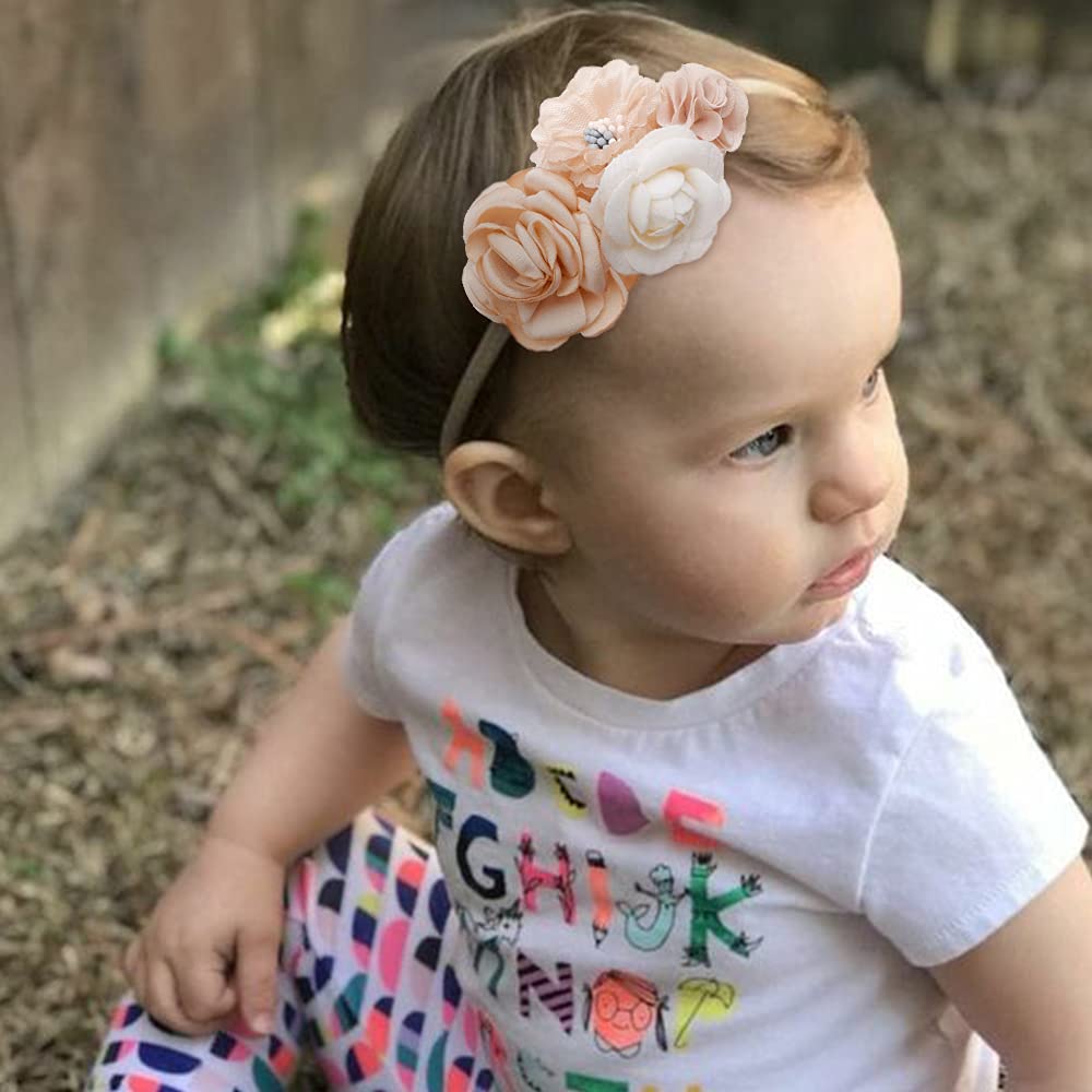 BFNAAgirl headbands pair with various outfits for baby styling versatility.