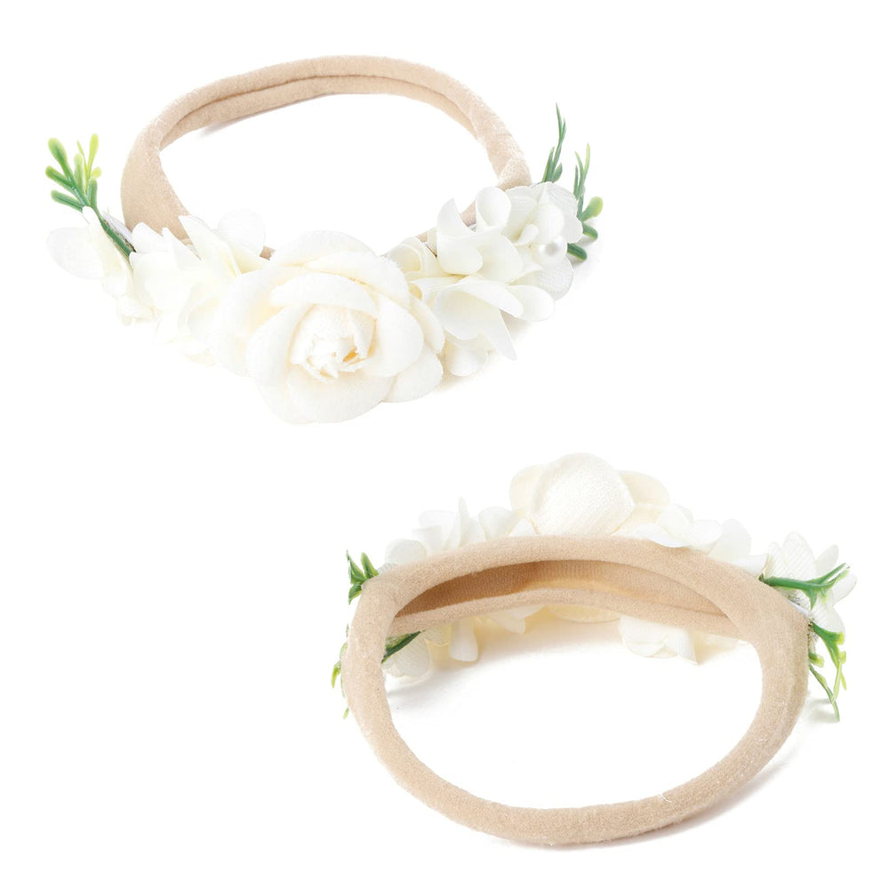 BFNAAgirl headbands as newborn photography accessory for precious moments
